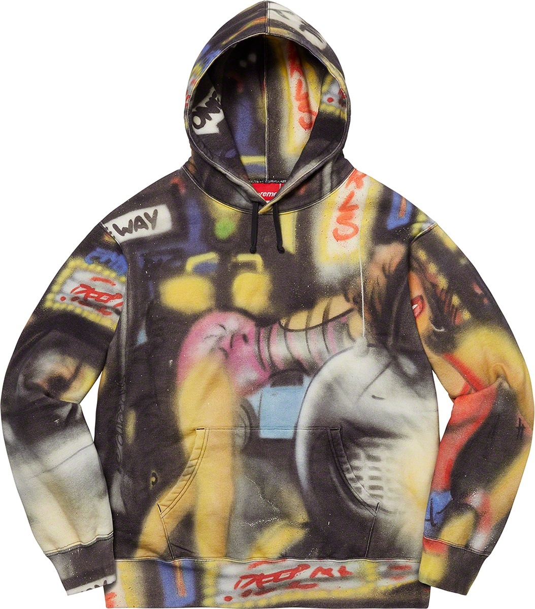 Lady Pink/Supreme Hooded Sweatshirt view 2